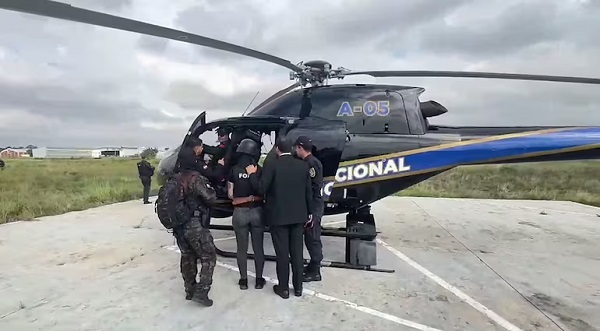 Gianina García fue trasladada en helicóptero de A Ultranza