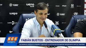 Video: Palabras del DT Fabian Bustos: Olimpia (1) vs. (1) Libertad – Fecha 20 – Torneo Apertura 2025