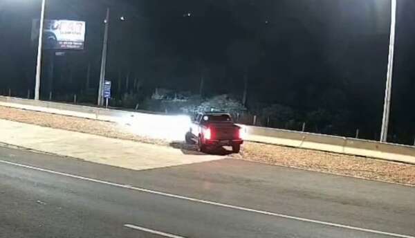 Video: probó su camioneta en rampa de frenado y ahora lo buscan para sancionarlo - Nacionales - ABC Color