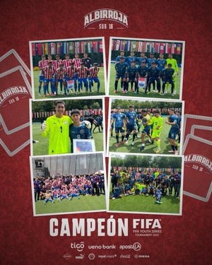La Albirroja Sub 16 se consagra campeón en certamen de la FIFA - ADN Digital