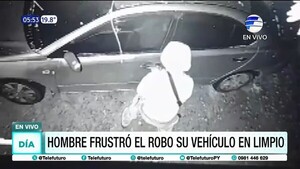 Frustró el robo de su propio vehículo en Limpio