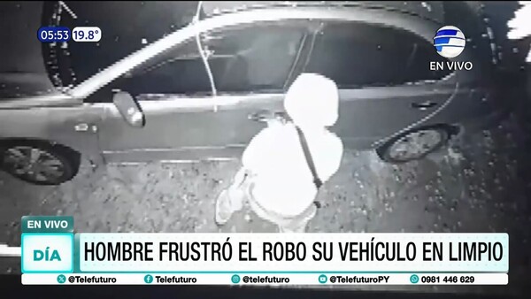 Frustró el robo de su propio vehículo en Limpio