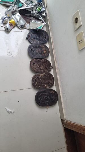 Detienen a adicto con tapas de medidores de Essap - Policiales - ABC Color