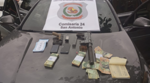 Dos hombres efectuaron disparos al aire y quedaron detenidos