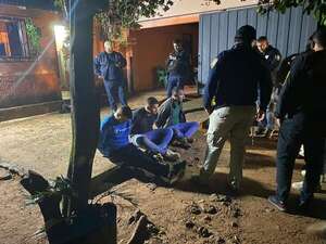 Piratas del asfalto: allanan vivienda y hay cuatro detenidos - Policiales - ABC Color