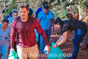 Alumnos y profesionales de Universidad Central del Paraguay participaron de la Minga Ambiental en Pedro Juan Caballero - El Nordestino