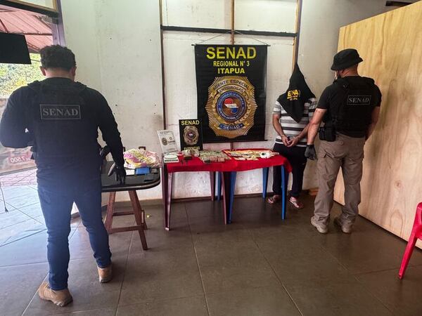 Detenido por microtráfico: 20 años después es nuevamente detenido con drogas en su poder - Policiales - ABC Color