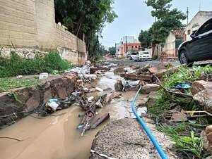 Obras en barrio San Pablo avanzan a paso lento  - Nacionales - ABC Color