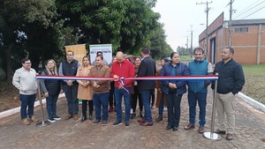 Cambyretá inaugura nuevas cuadras de empedrado en el barrio San Antonio