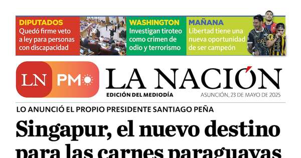 La Nación / LN PM: edición del 23 de mayo