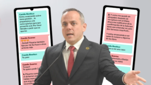 Contralor admite polémico chat con Camilo Soares en medio del caso Mario Ferreiro