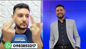 Panelista se disculpó tras su escandaloso comportamiento en vivo
