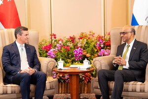 Peña resalta enormes oportunidades de cooperación tras reunión con el presidente de Singapur - .::Agencia IP::.