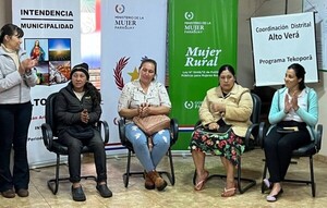 Impulsan empoderamiento económico de mujeres rurales de comuna de Itapúa - .::Agencia IP::.