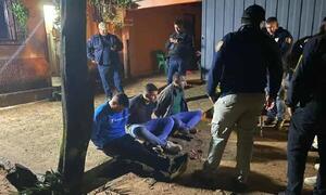 Caen cuatro presuntos piratas del asfalto durante allanamiento en San Pedro – Prensa 5