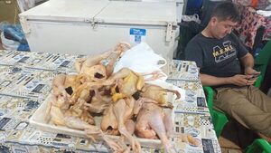 Productor vende más de 50 gallinas por semana en la feria central de A. Paraná - La Clave
