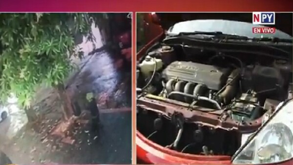 Delincuentes tomaron de rehén a una familia en Asunción