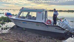 Fuerte Olimpo recibe lancha ambulancia para asistir a pobladores