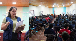 GOBERNACIÓN IMPULSA LA PARTICIPACIÓN JUVENIL EN EL COLEGIO NACIONAL DE CAMBYRETÁ