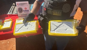 SENAD incauta casi 5 kilos de cocaína en Concepción