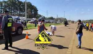 Joven fallece en accidente de tránsito en el km 12 de la Ruta PY02