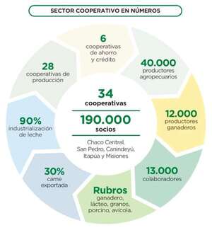 ¿Cuánto impactan las  cooperativas en la economía? - ABC Campo - ABC Color