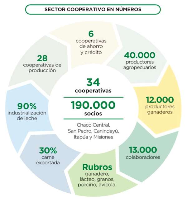 ¿Cuánto impactan las cooperativas en la economía? - ABC Campo - ABC Color