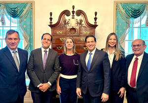 Marco Rubio recibió a opositores rescatados de la Embajada de Argentina en Venezuela - 1000 Noticias