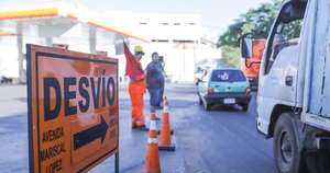 Diario HOY | Rigen nuevos desvíos sobre la Avda. Mariscal López