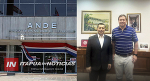 ENRIQUE HAHN COORDINA CON LA ANDE MEJORAS EN LA ILUMINACIÓN URBANA Y DEL AUTÓDROMO