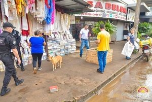 Comuna de CDE realiza ordenamiento y reubicación en zona del microcentro - La Clave