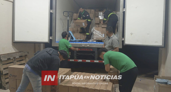 ITAPÚA RECIBE MEDICAMENTOS E INSUMOS POR MÁS DE G. 3.600 MILLONES