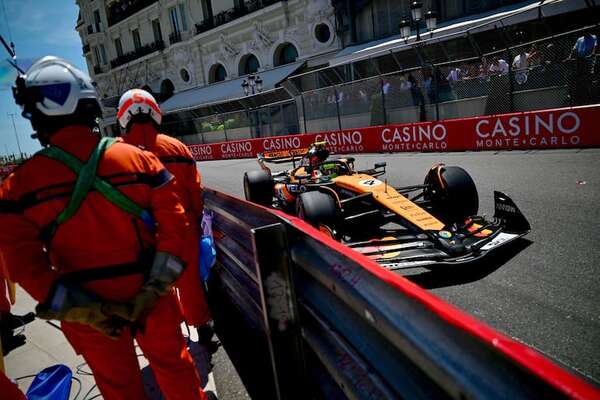 Lando Norris, el más rápido y pole en el GP de Mónaco - ABC Motor - ABC Color