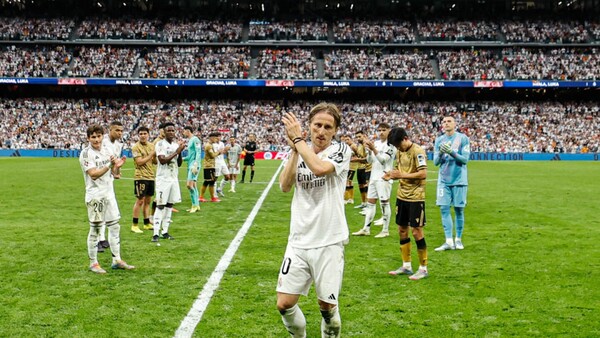 Modric: "No llores por mí porque terminó, sonríe porque sucedió"