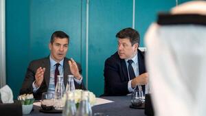 Peña se reúne con ministro de Emiratos Árabes Unidos y empresarios del sector tecnológico