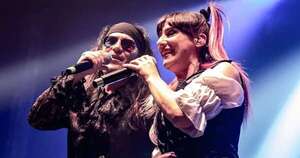 La Nación / Zeta y Patri, exintegrantes de Mägo de Oz, cantan en Asunción