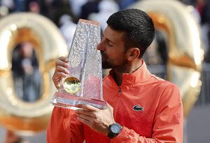Versus / Djokovic logra su título ATP número 100 justo antes de Roland Garros