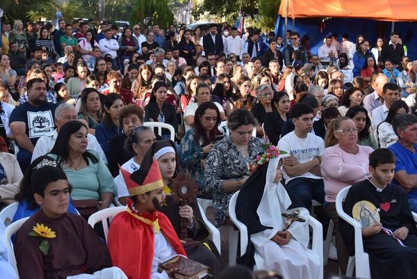La ciudad de Gral. Elizardo Aquino festejó el día de su protectora espiritual e inauguró obras de mejora - Nacionales - ABC Color