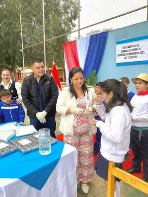 Campaña de Desparasitación Escolar 2025 en marcha - 1000 Noticias