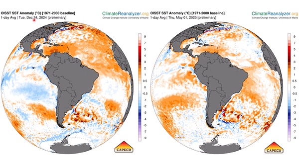 Riesgo de heladas y lluvias desiguales para los siguientes meses