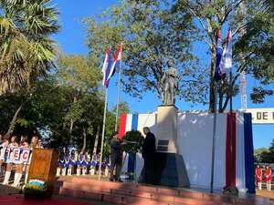 Conmemoran con acto e inauguración de mejoras en una plaza el aniversario 252 de Concepción  - Nacionales - ABC Color
