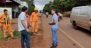 La Nación / Pdte. Franco: iniciarán despeje de la Avda. Monday para licitación de obra del MOPC
