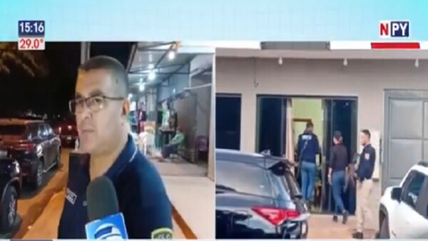 Desarticulan banda criminal en Pedro Juan Caballero: un detenido y armas incautadas