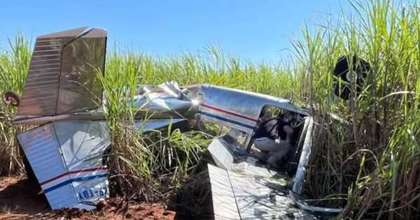 Diario HOY | Avioneta sufrió desperfecto y cayó a tierra en Campo 9