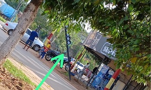 Destruyen semáforo recién instalado en Coronel Oviedo y sospechan acto intencional - OviedoPress
