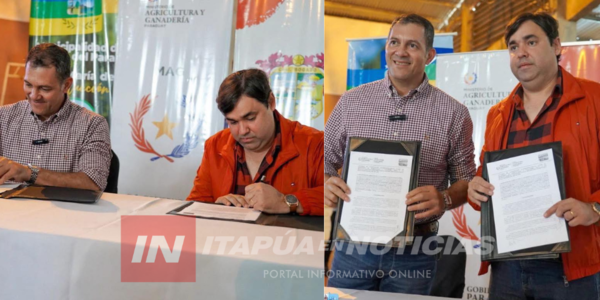 FIRMAN CONVENIO PARA IMPULSAR PROYECTOS PRODUCTIVOS EN CARMEN DEL PNÁ.