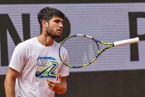 Alcaraz comenzará la defensa de su título en París este lunes en la pista Suzanne Lenglen - Polideportivo - ABC Color