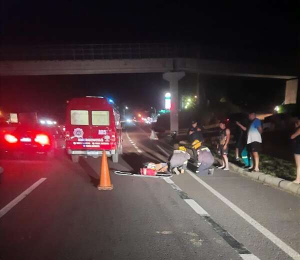 Caacupé: peatón murió al ser embestido por una camioneta - Nacionales - ABC Color