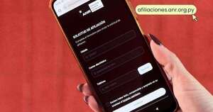 La Nación / Afiliación digital: mil personas se sumaron a la ANR desde casa