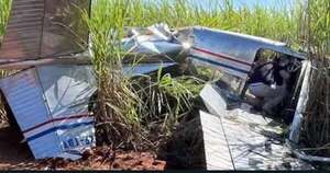 La Nación / Avioneta cayó por fallas, pero no hubo heridos